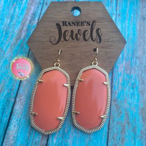 Matte Orange Kendra Inspired